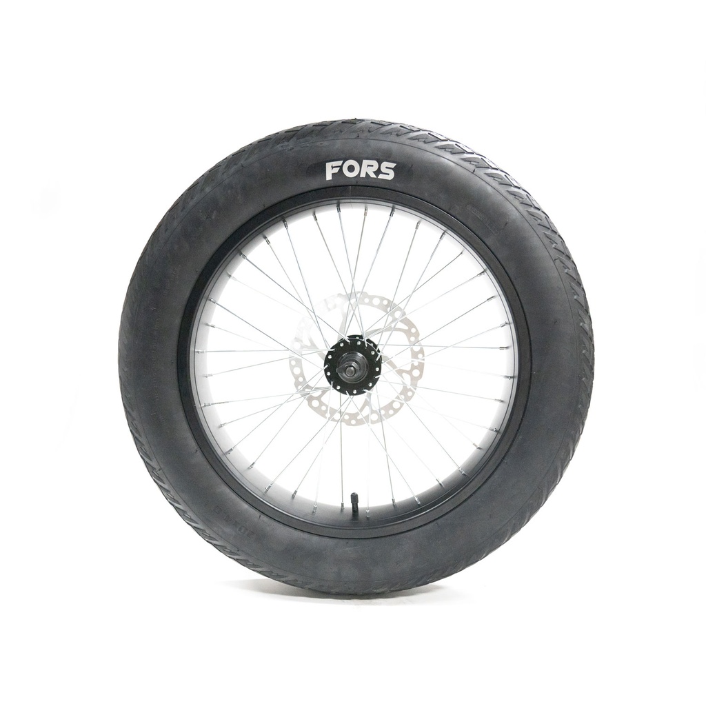 FORS fatbike voorwiel 20x4 inch (compleet)