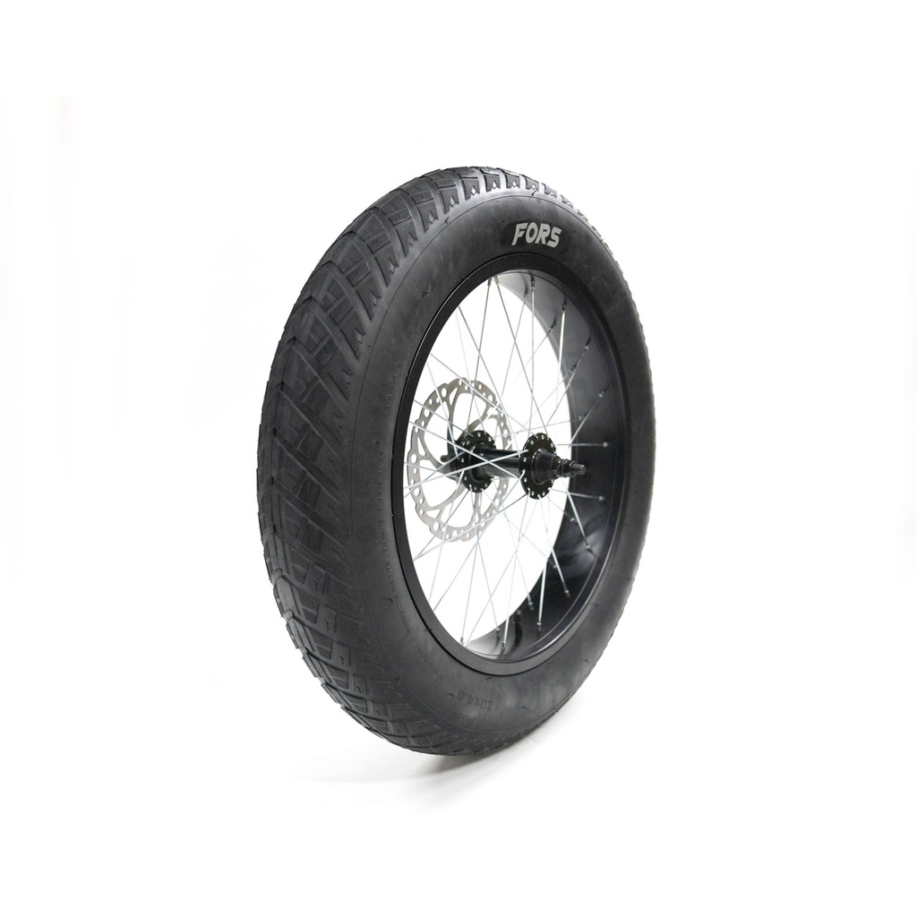 FORS front wheel 20x4 inch assembled with tire